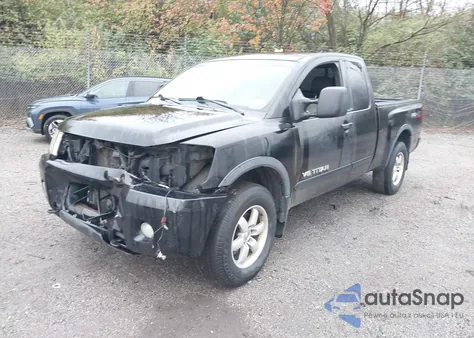 2008 Nissan Titan Pro-4X z USA, uszkodzony, nr VIN 1N6AA06C18N317056